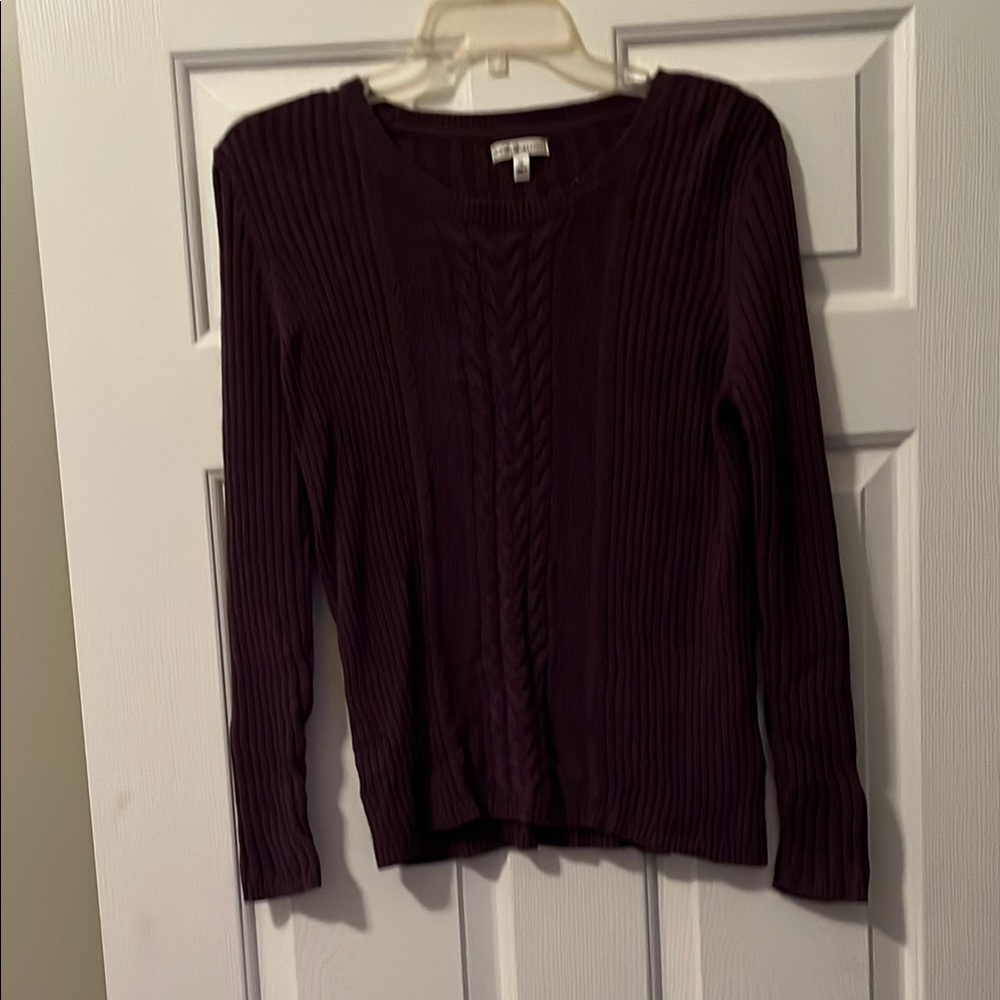Croft & Barrow Purple Sweater